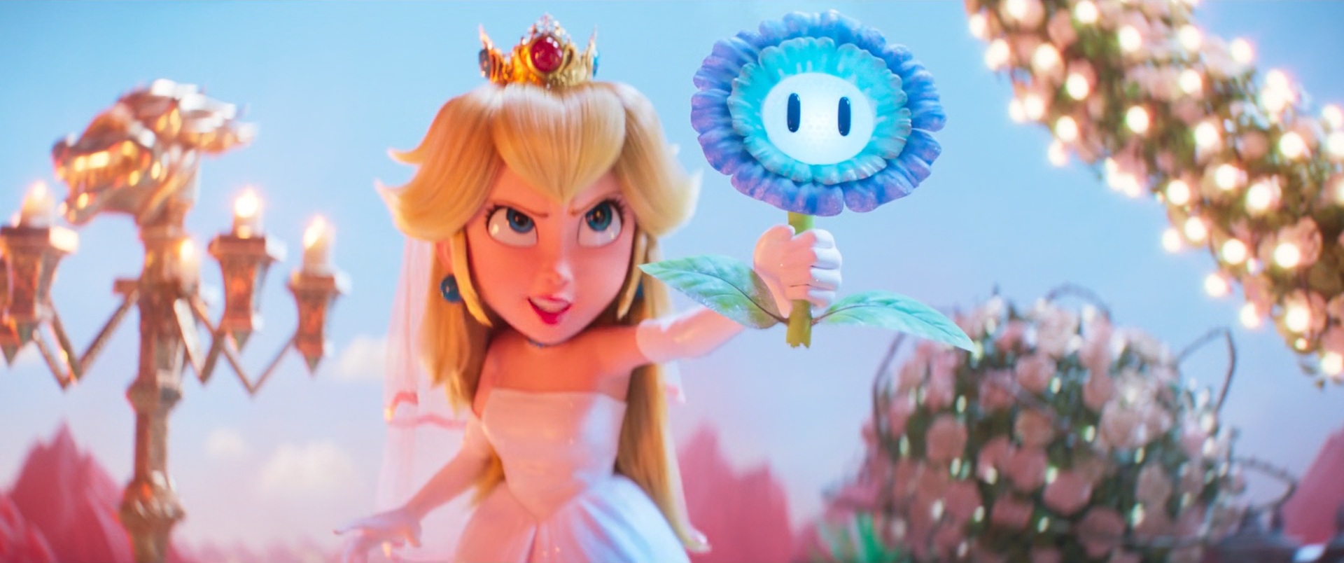 Toad jouant de la flûte